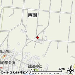鳥取県東伯郡北栄町西園1229周辺の地図