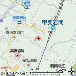 峡南郵便局 ＡＴＭ周辺の地図