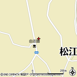 島根県松江市八束町波入1752周辺の地図