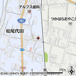 長野県飯田市松尾代田4106周辺の地図
