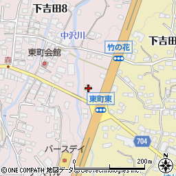 ローソン富士吉田富士見バイパス店周辺の地図