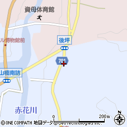 兵庫県豊岡市但東町畑山949周辺の地図