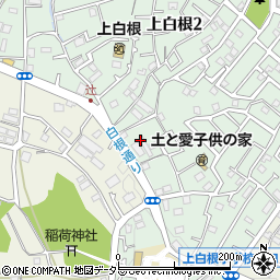 神奈川県横浜市旭区上白根2丁目6周辺の地図