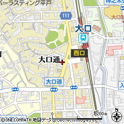 明治安田生命神奈川営業所周辺の地図