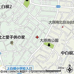 神奈川県横浜市旭区上白根2丁目19周辺の地図