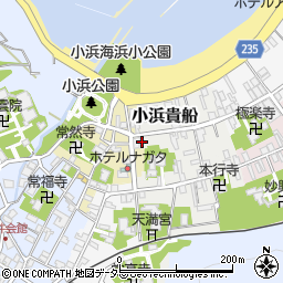 福井県小浜市小浜貴船44-2周辺の地図