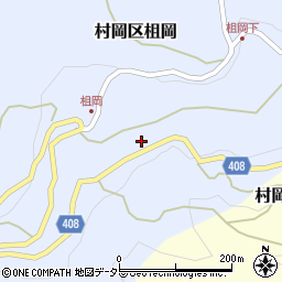 兵庫県美方郡香美町村岡区柤岡600周辺の地図