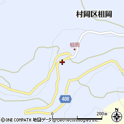 兵庫県美方郡香美町村岡区柤岡644周辺の地図