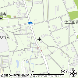 神奈川県厚木市三田3057周辺の地図
