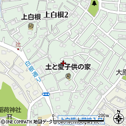 神奈川県横浜市旭区上白根2丁目10周辺の地図