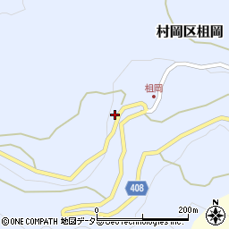 兵庫県美方郡香美町村岡区柤岡675周辺の地図