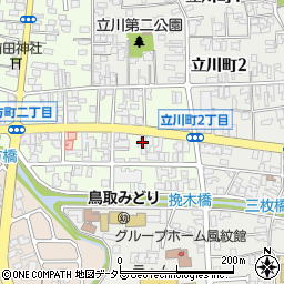 鳥取県鳥取市吉方町2丁目407周辺の地図