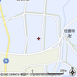 鳥取県西伯郡大山町古御堂376周辺の地図