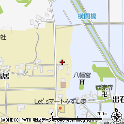 兵庫県豊岡市出石町福居951-1周辺の地図