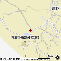 福井県大飯郡高浜町高野22周辺の地図