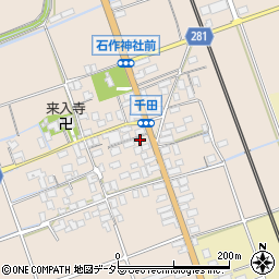 滋賀県長浜市木之本町千田693周辺の地図