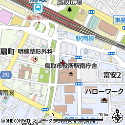 アパホテル鳥取駅前周辺の地図