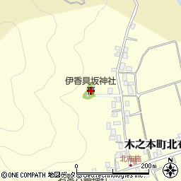 伊香具坂神社周辺の地図