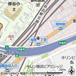 横浜交通労働組合鶴見支部周辺の地図