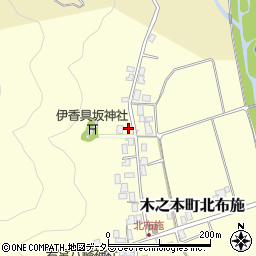 滋賀県長浜市木之本町北布施320周辺の地図