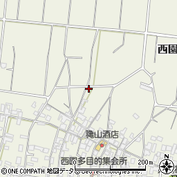 鳥取県東伯郡北栄町西園1221周辺の地図