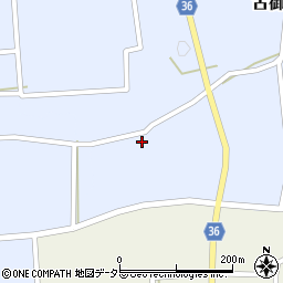 鳥取県西伯郡大山町古御堂24周辺の地図