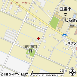 ＪＡ山武郡市白里周辺の地図