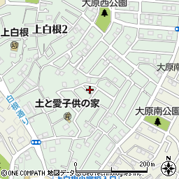 神奈川県横浜市旭区上白根2丁目14周辺の地図