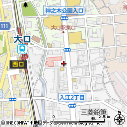 滝澤畳店周辺の地図