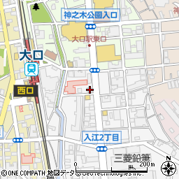 滝澤畳店周辺の地図