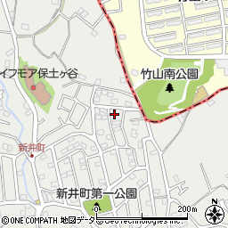 神奈川県横浜市保土ケ谷区新井町244周辺の地図