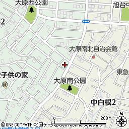 神奈川県横浜市旭区上白根2丁目21周辺の地図