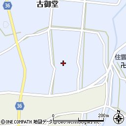 鳥取県西伯郡大山町古御堂374周辺の地図