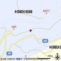 兵庫県美方郡香美町村岡区柤岡852周辺の地図