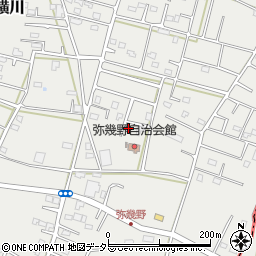 千葉県大網白里市南横川3142-11周辺の地図