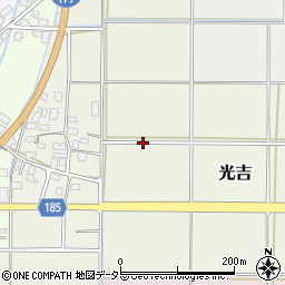 鳥取県湯梨浜町（東伯郡）光吉周辺の地図