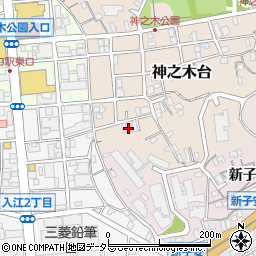 神奈川県横浜市神奈川区神之木台2周辺の地図