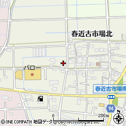 岐阜県岐阜市春近古市場北206周辺の地図