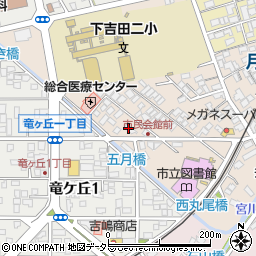 セコム山梨株式会社　吉田支社周辺の地図