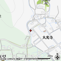 岐阜県揖斐郡揖斐川町大光寺21周辺の地図