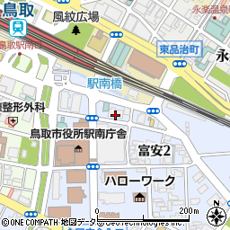 株式会社熊谷組　鳥取営業所周辺の地図