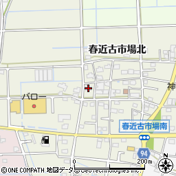 岐阜県岐阜市春近古市場北203周辺の地図