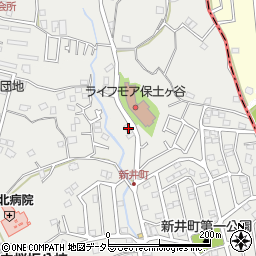 神奈川県横浜市保土ケ谷区新井町295周辺の地図