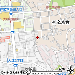 神奈川県横浜市神奈川区神之木台3-16周辺の地図