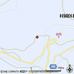 兵庫県美方郡香美町村岡区柤岡624周辺の地図