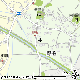 千葉県市原市野毛128-1周辺の地図