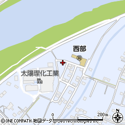 中島自治会集会場周辺の地図