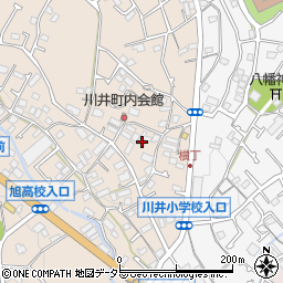 神奈川県横浜市旭区川井本町11周辺の地図