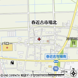 岐阜県岐阜市春近古市場北193周辺の地図