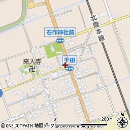 滋賀県長浜市木之本町千田710周辺の地図